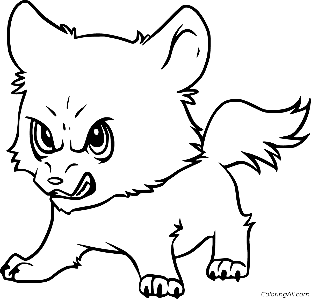 Wolf Coloring Pages   ColoringAll