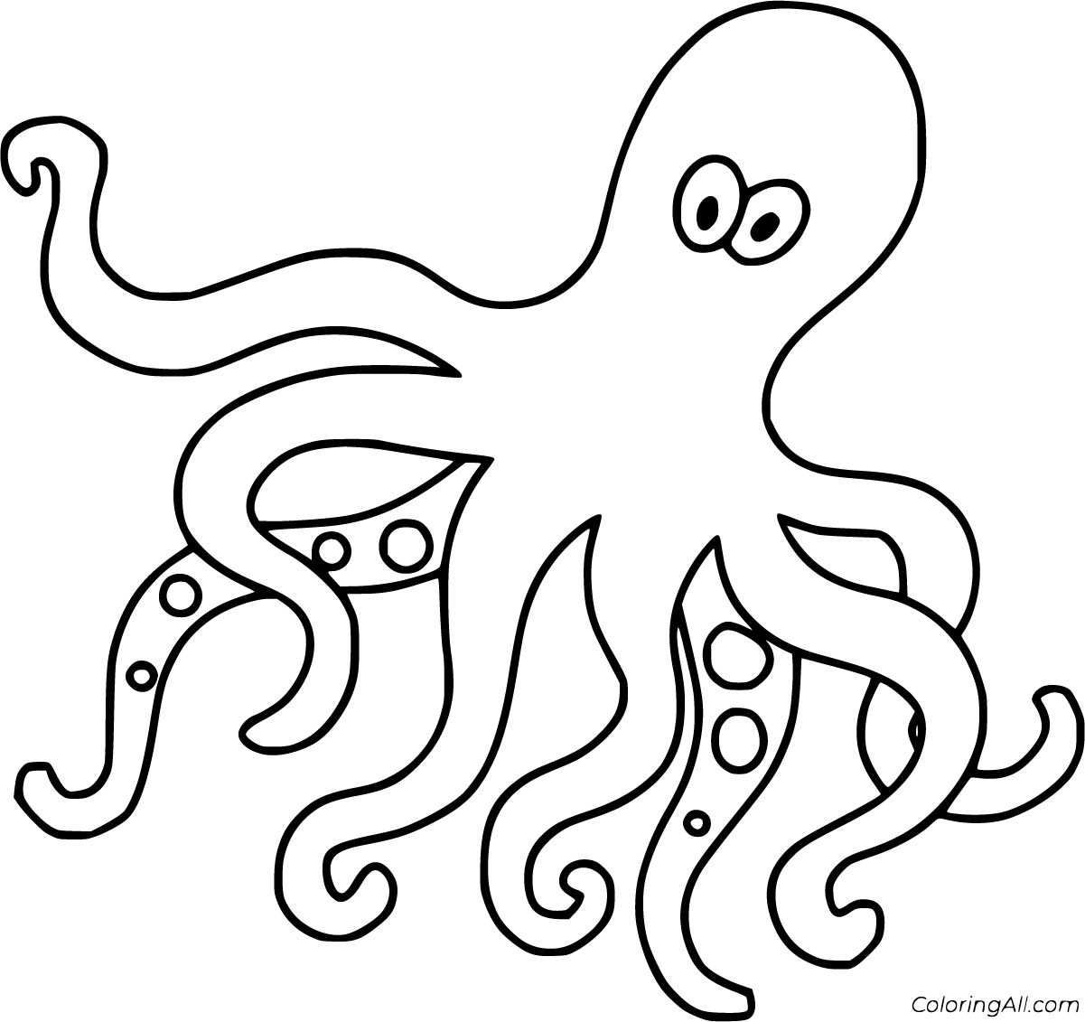 Octopus Coloring Pages (37 Free Printables) - ColoringAll