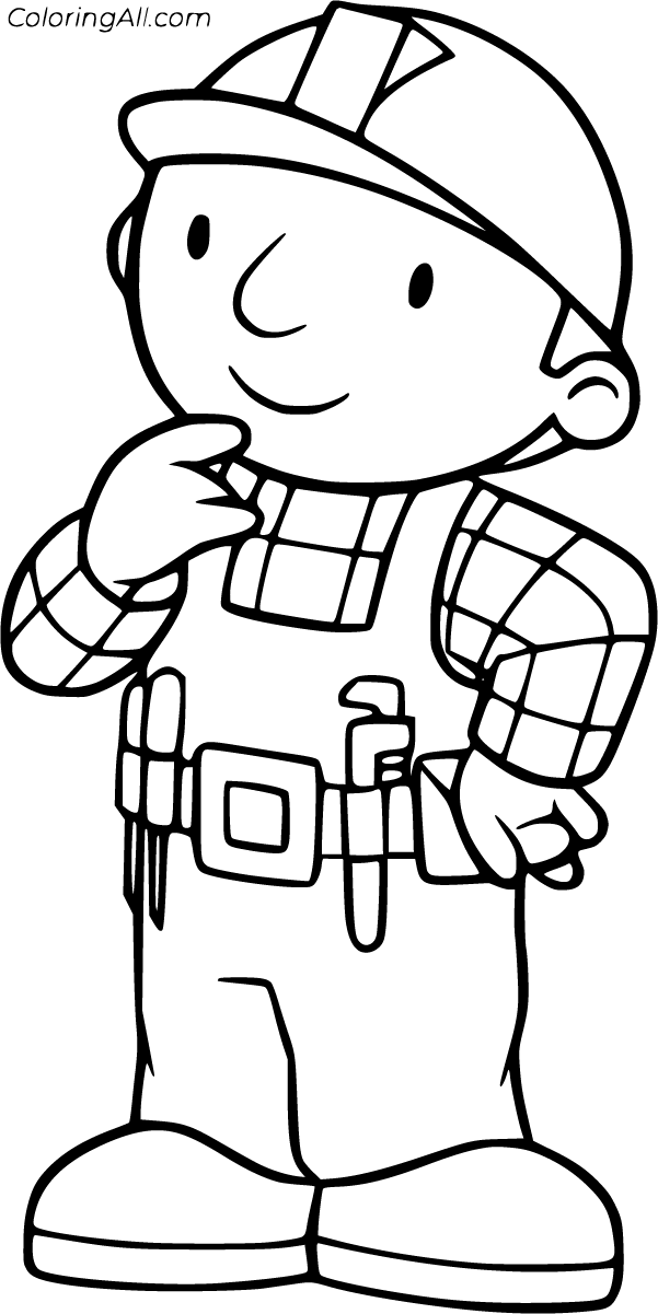 Bob the Builder Coloring Pages - ColoringAll