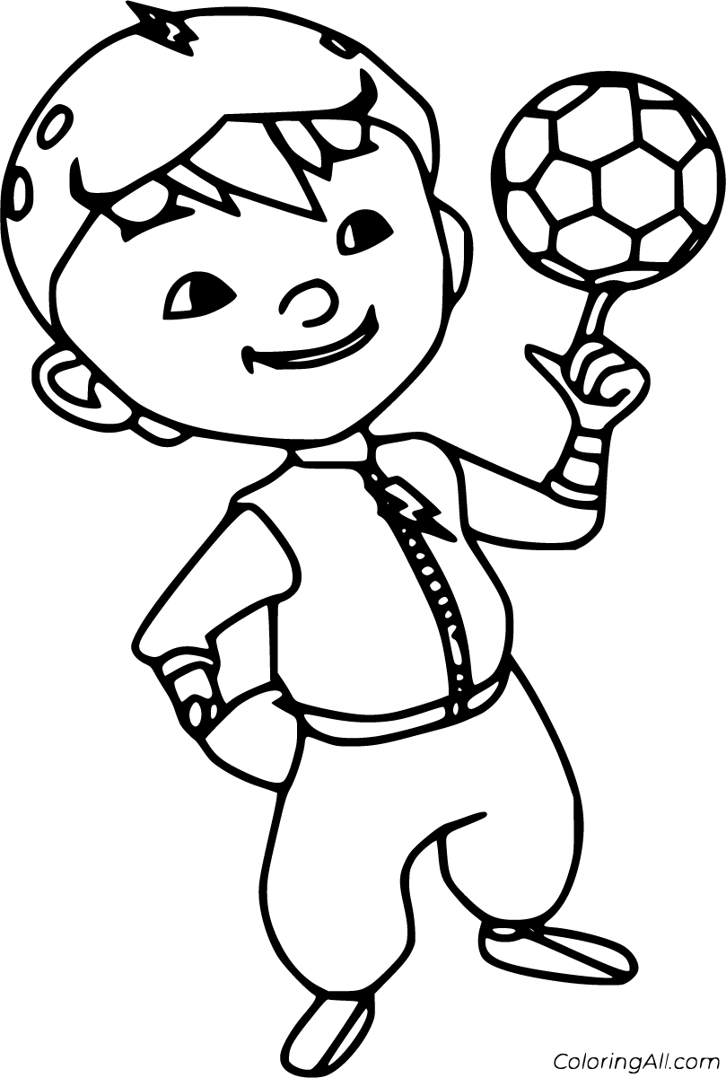 Boboiboy Coloring Pages   ColoringAll