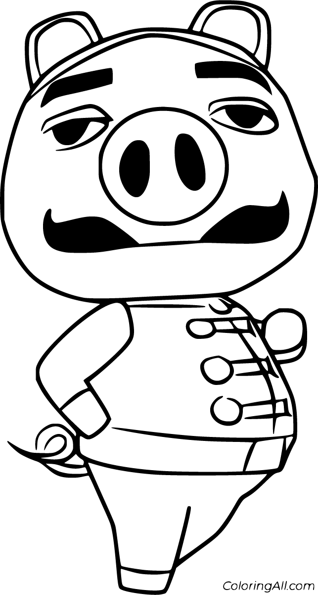 Animal Crossing Coloring Pages (67 Free Printables) - ColoringAll