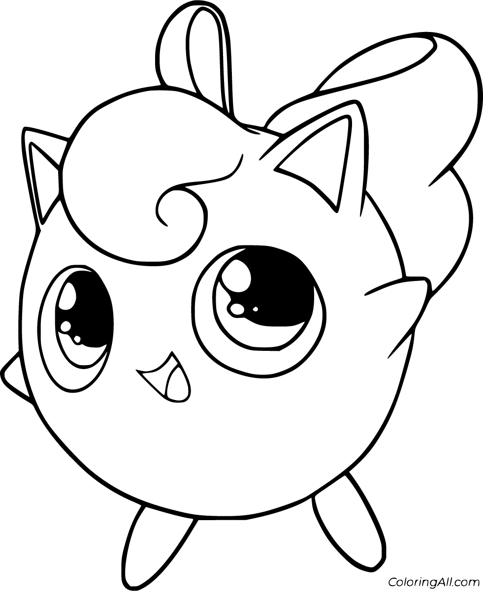 Cute Pokemon Coloring Pages - ColoringAll