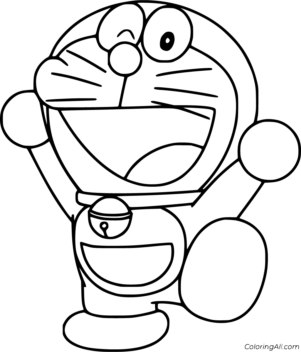 Doraemon Coloring Pages - ColoringAll