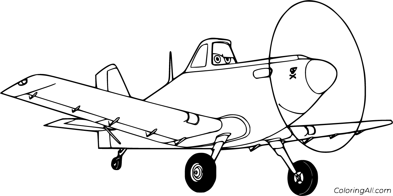 Disney Planes Coloring Pages - Coloringall
