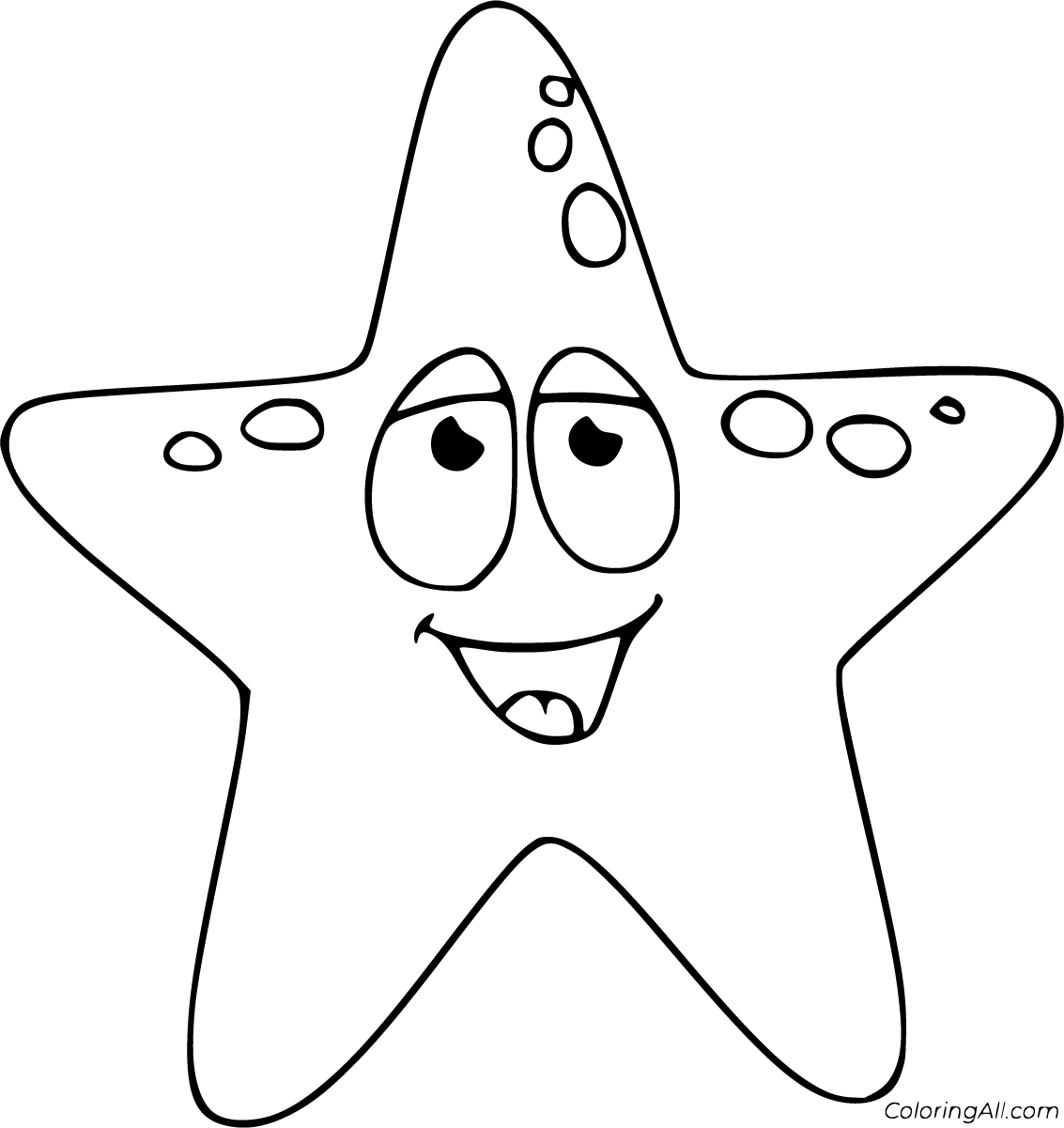 Download Starfish Coloring Pages - ColoringAll