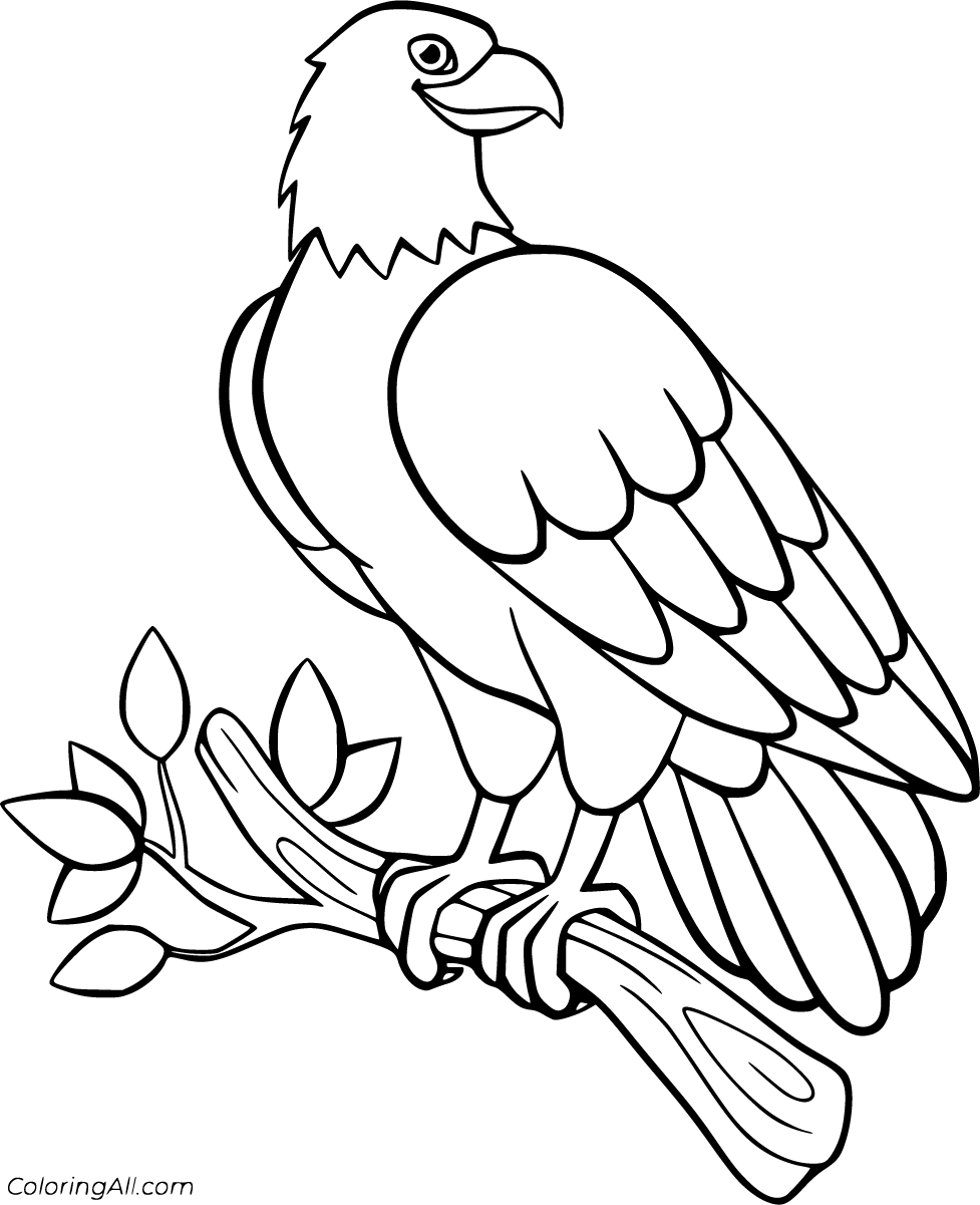 Bald Eagle Coloring Page Bald Eagle Free Printable Coloring Pages ...