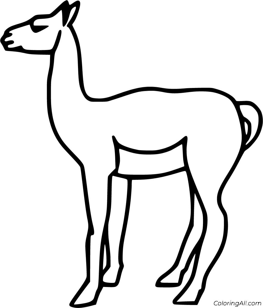 Guanaco Coloring Pages (10 Free Printables) - ColoringAll