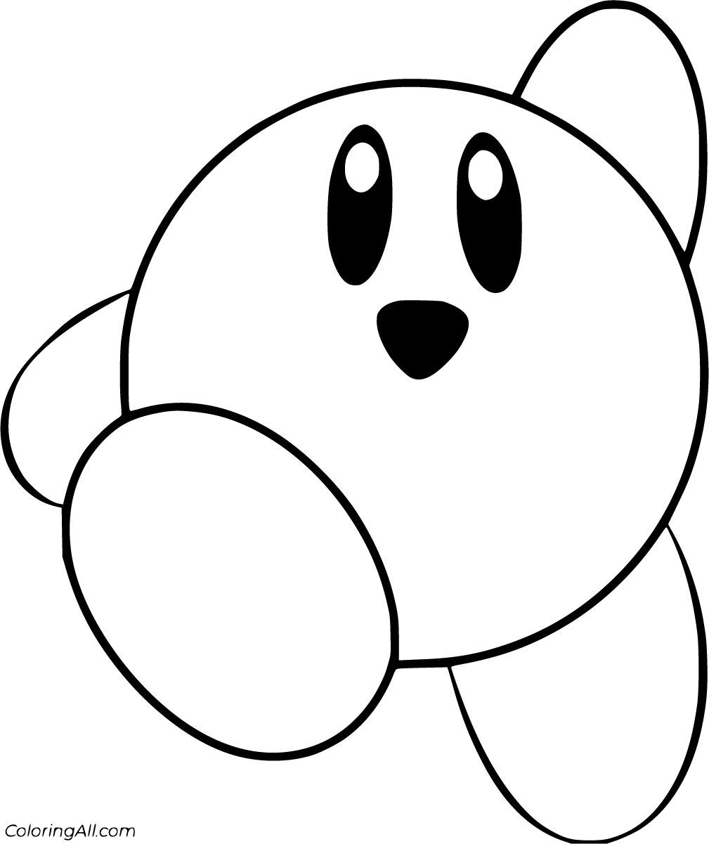 Kirby Coloring Pages (22 Free Printables) - ColoringAll