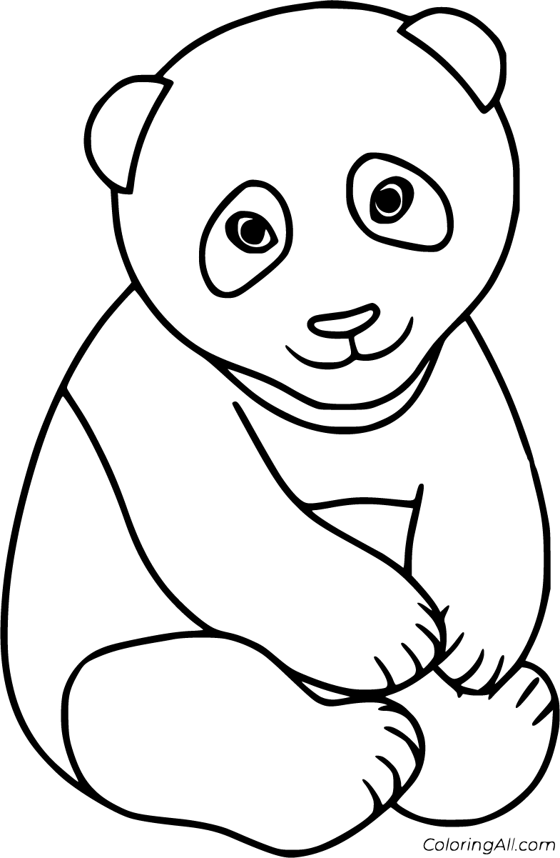 Pandas To Print Pandas Kids Coloring Pages Heather Chavez Panda 