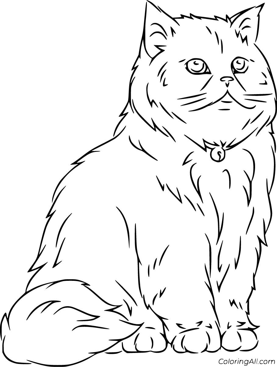 Realistic Cat Coloring Pages (41 Free Printables) - ColoringAll