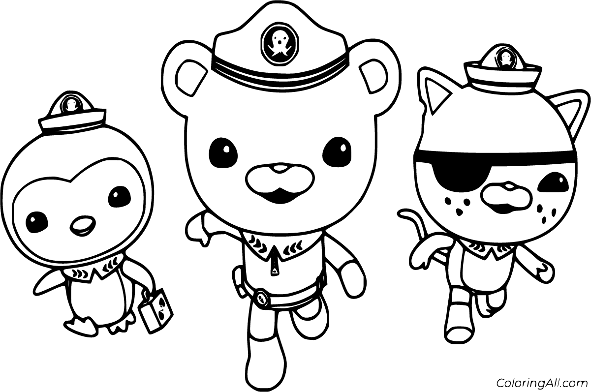 Octonauts Coloring Pages ColoringAll