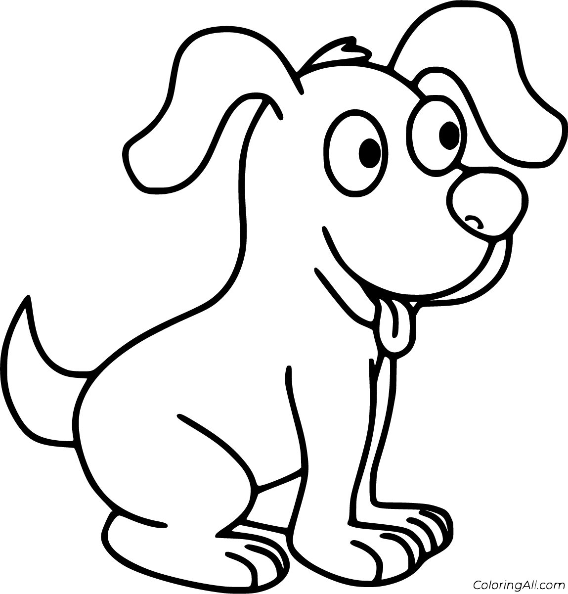 Puppy Coloring Pages (58 Free Printables) - ColoringAll