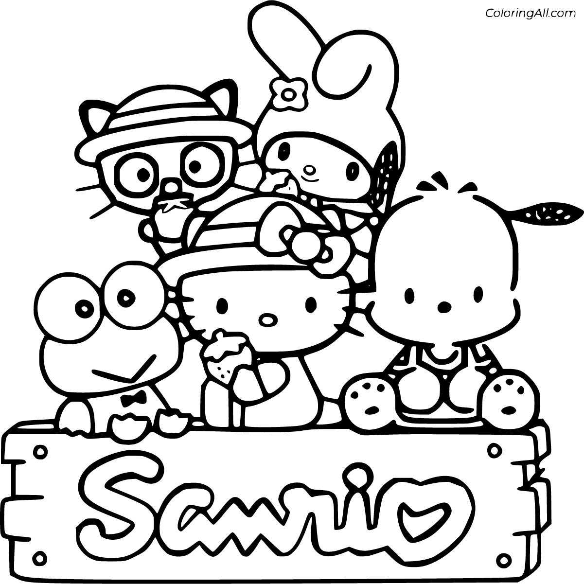 Sanrio Characters Printable Printable Free Templates