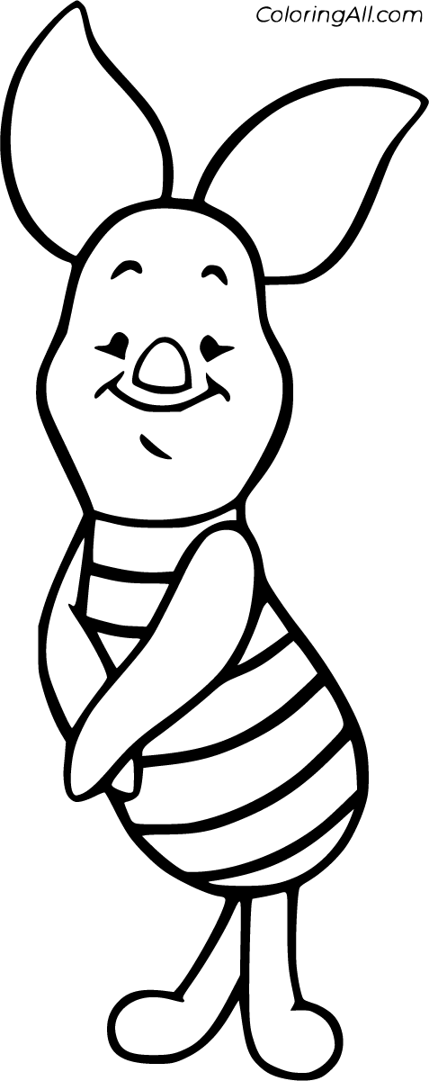 Piglet Coloring Pages (33 Free Printables) - ColoringAll