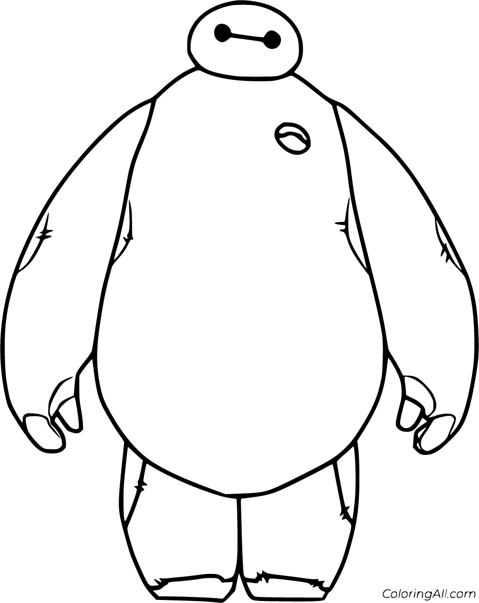 Baymax Coloring Pages 0 Free Printables ColoringAll