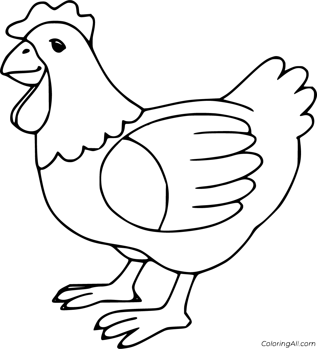 Download Chicken Coloring Pages - ColoringAll