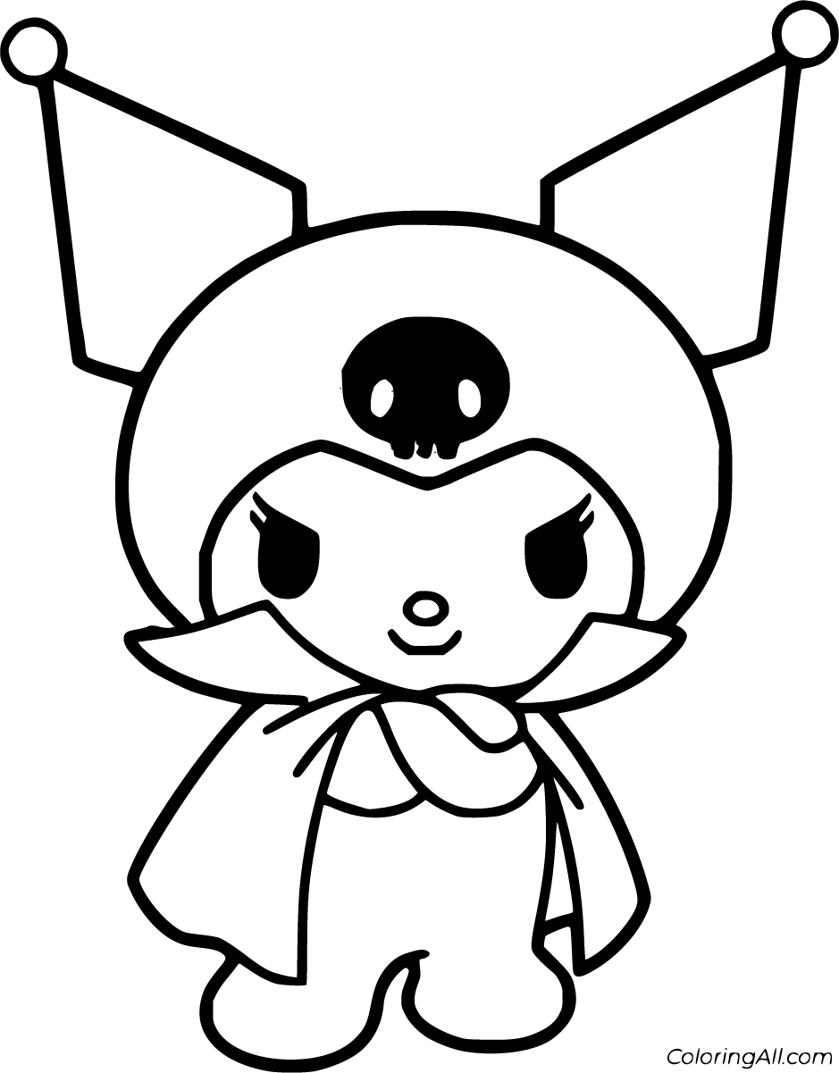 Kuromi Coloring Pages (33 Free Printables) - ColoringAll