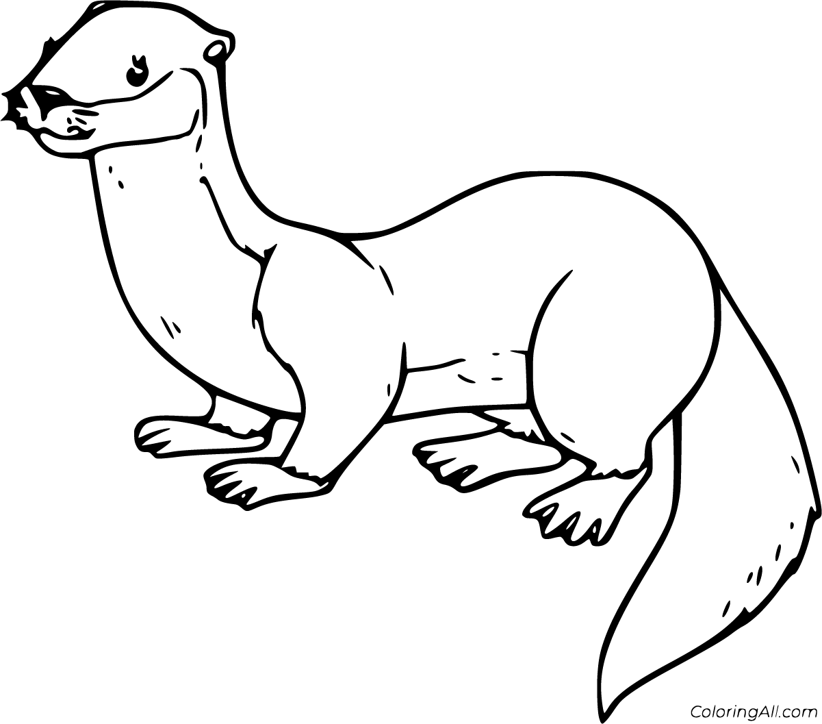 Marten Coloring Pages - ColoringAll