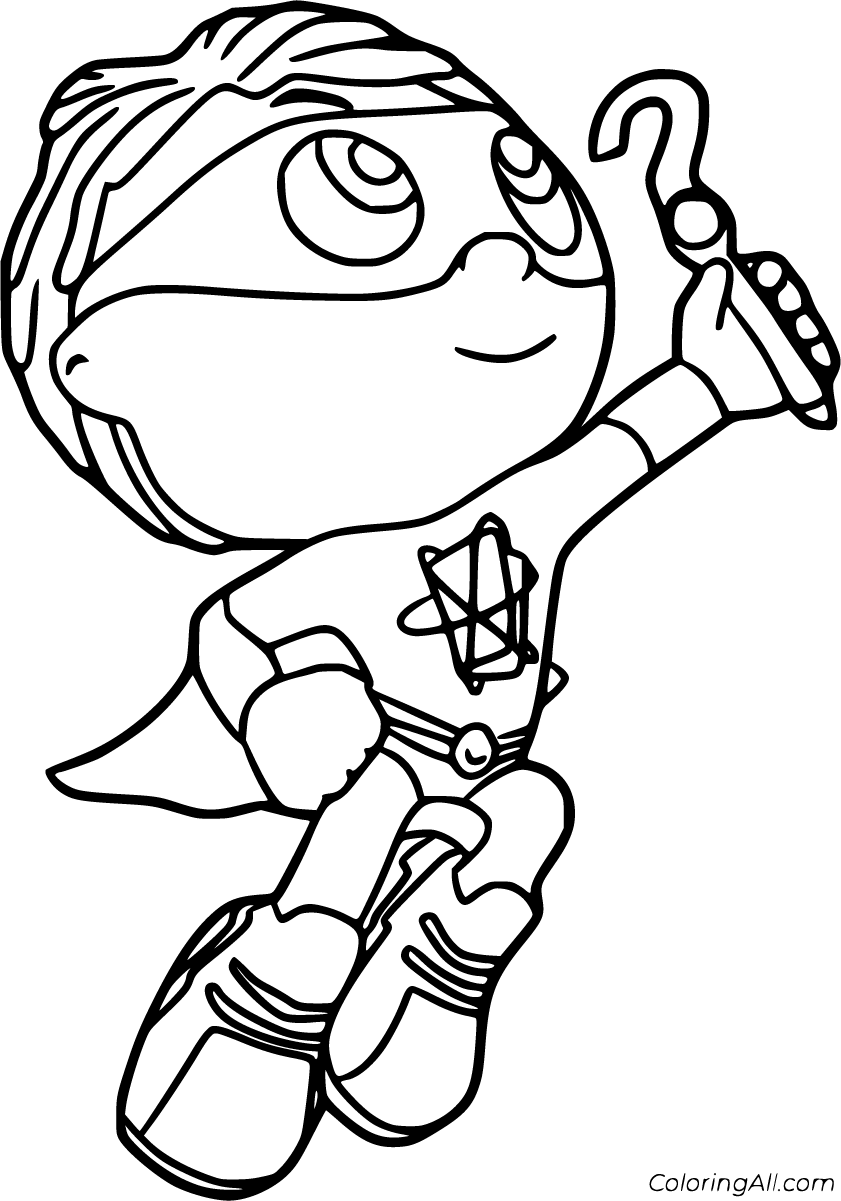 Super Why Coloring Pages Coloringall