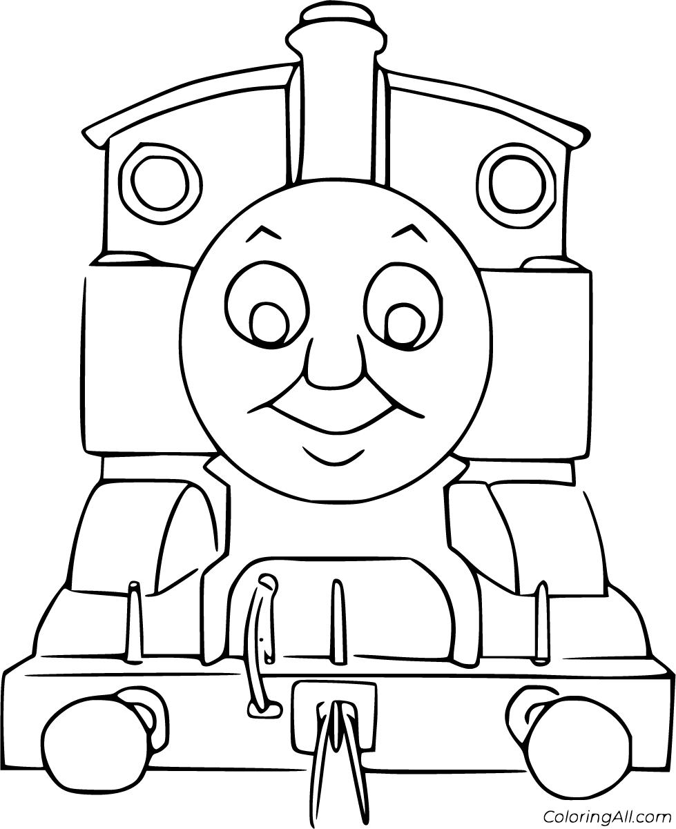 Thomas and Friends Coloring Pages - ColoringAll