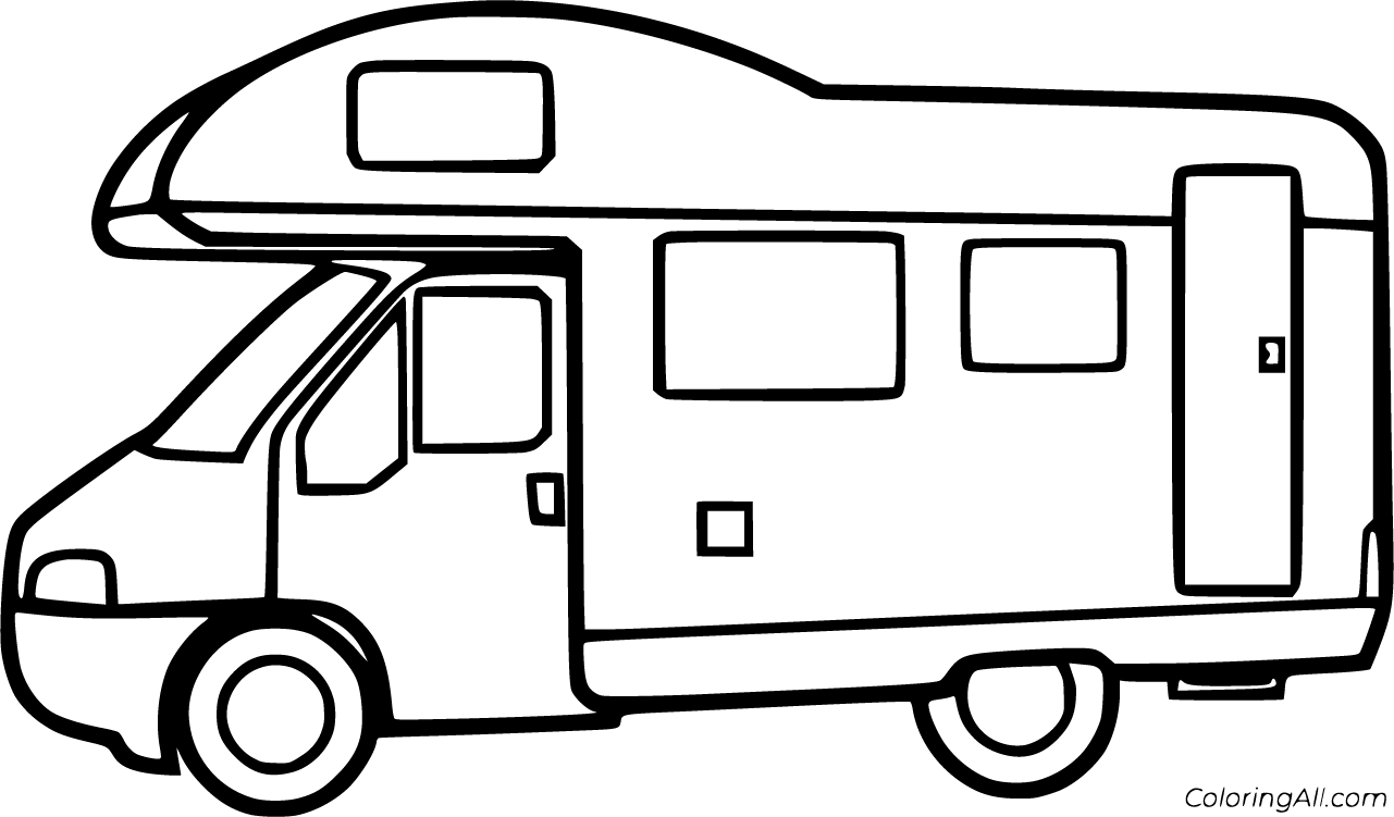 RV Coloring Pages (16 Free Printables) - ColoringAll
