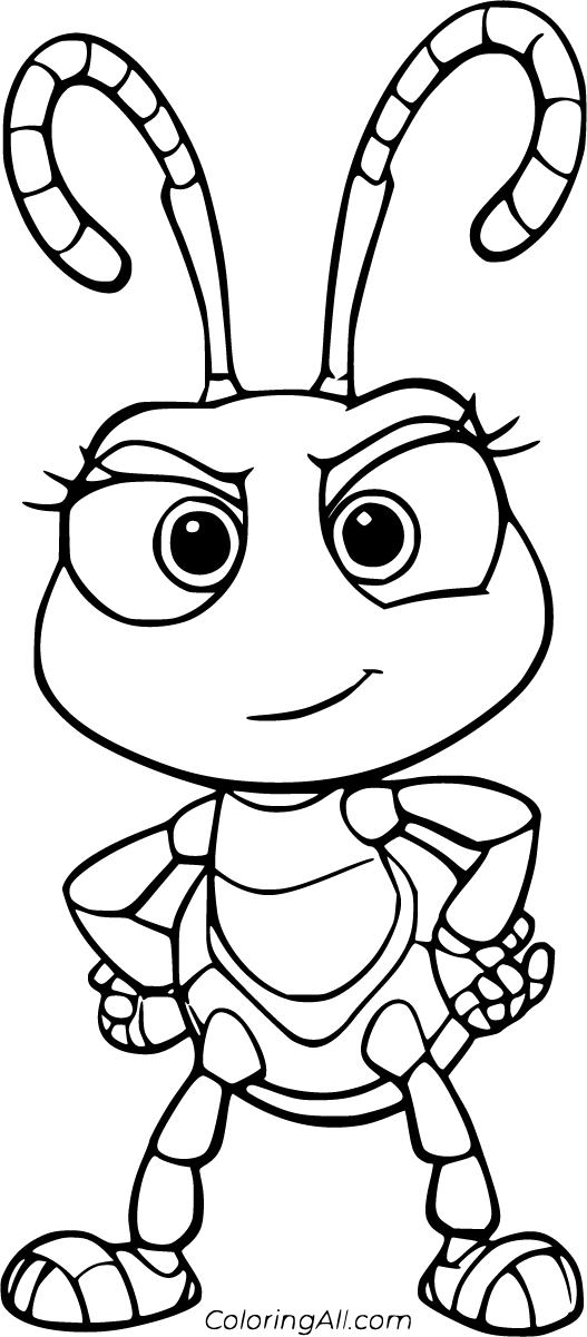 heimlich coloring page printable a bugs life