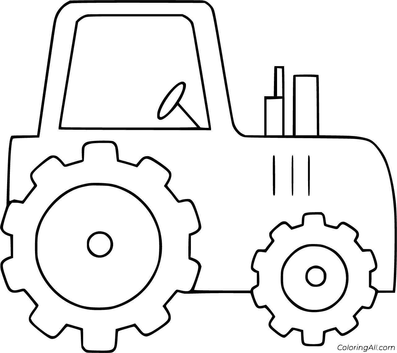 Tractor Coloring Pages (44 Free Printables) - ColoringAll